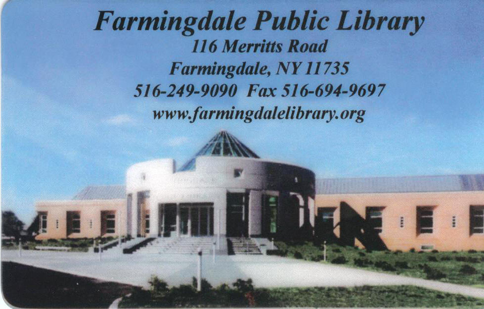 Farmingdale Calendar 2023 How To Get A Library Card